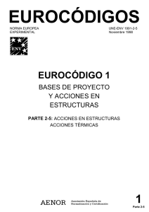 EUROCODIGO 1- Bases de Proyecto y Acciones en Estructuras