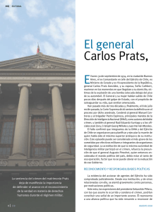 El general Carlos Prats