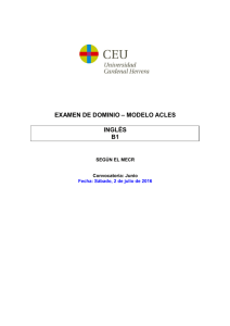 PROVES TERMINALS - Universidad CEU Cardenal Herrera