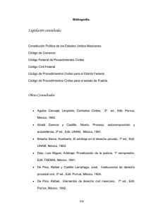 Legislación consultada: Obras Consultadas