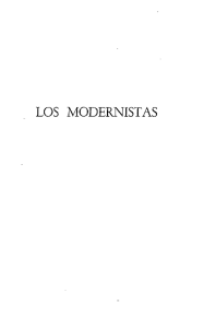 Los modernistas. Tomo I - Biblioteca del Bicentenario