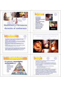 Tema 5. Nutrición y fármacos