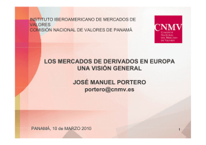 Diapositiva 1 - Instituto Iberoamericano de Mercados de Valores