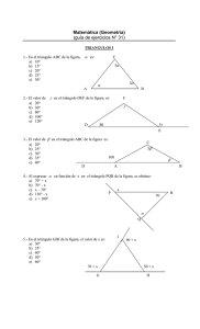 Guia angulos en el triangulo