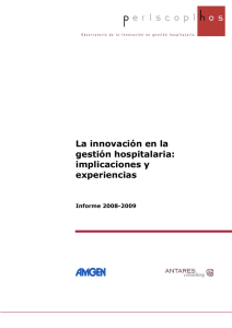 La innovación en la gestión hospitalaria: implicaciones y