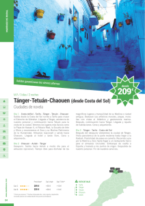 Tánger-Tetuán-Chaouen (desde Costa del Sol)