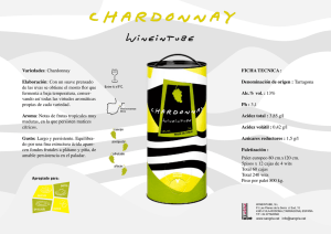 Variedades: Chardonnay Elaboración: Con un suave
