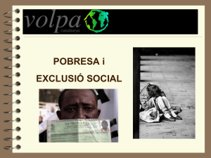 pobresa i exclusio social volpa