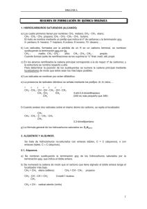 resumen de formulación de química orgánica 1