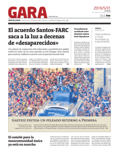 El acuerdo Santos-FARC saca a la luz a decenas de