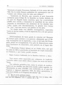 Page 1 = 2 - - LA BASILICA VISIGUTICA "dicatoria al santo