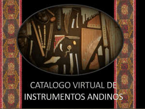 catalogo virtual de instrumentos andinos