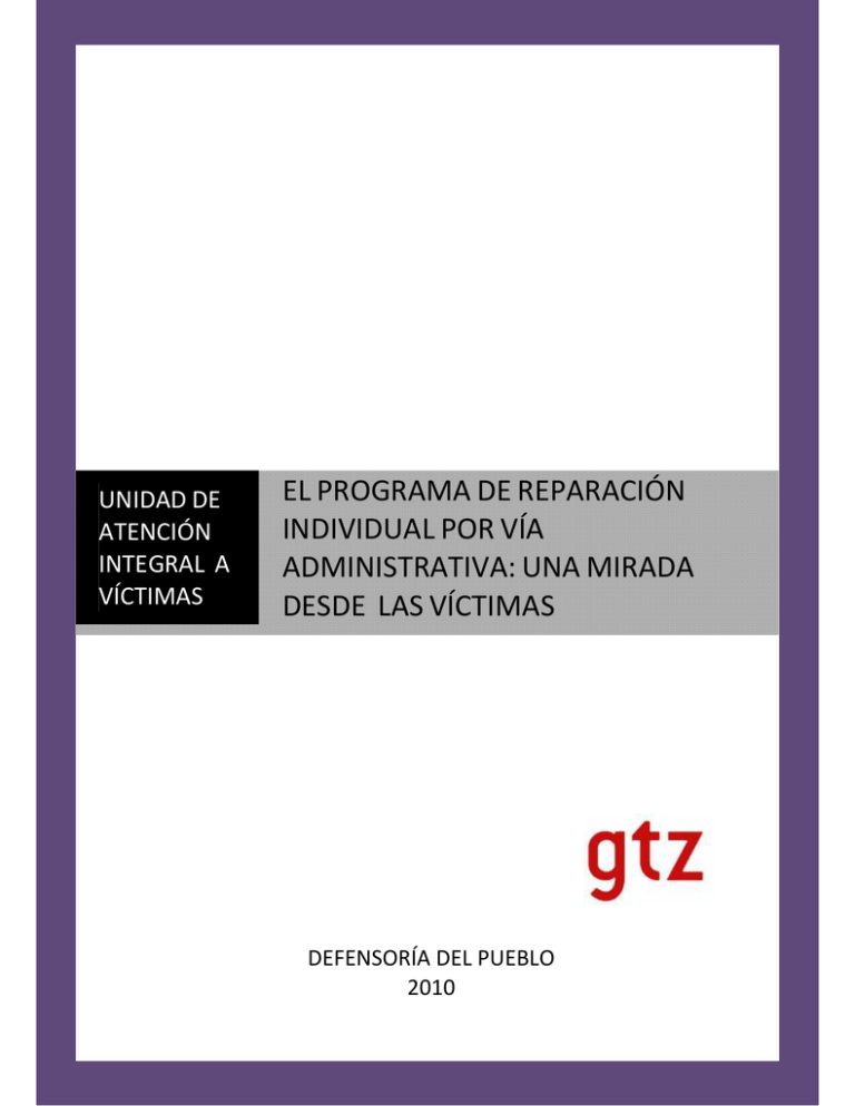 Descargar Informe - Defensoría Del Pueblo