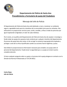 Departamento de Polic&iacute;a de Santa Ana