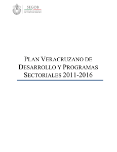 plan veracruzano de desarrollo y programas sectoriales 2011-2016