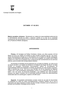 Dictamen 66-2012 - Gobierno de Aragón