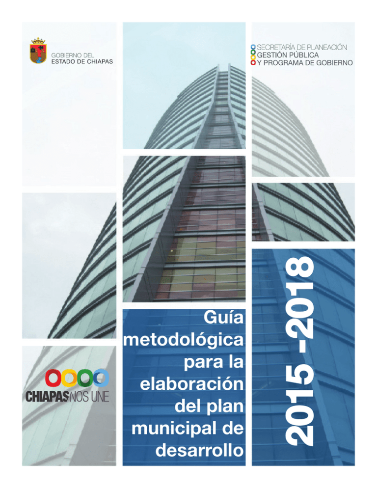 Guía metodológica para el desarrollo de planes municipales 2015