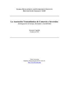 La Asociación Transatlántica de Comercio e
