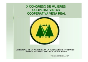 X CONGRESO DE MUJERES COOPERATIVISTAS