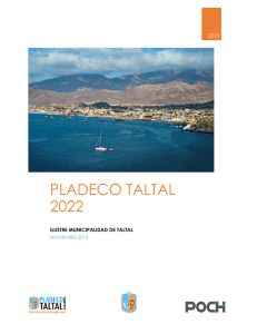 Pladeco 2016-2022 - Municipalidad Taltal