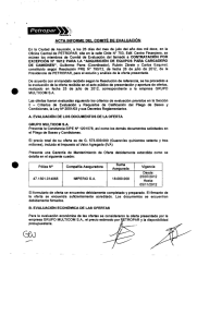 Page 1 arrerriba"e AcTA INFoRME DEL coMITÉ DE EVALUACIÓN