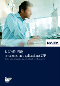 B-COMM ERP, soluciones para aplicaciones SAP