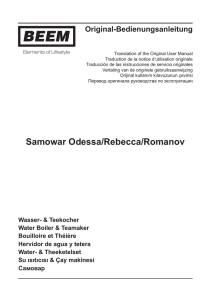 Samowar Odessa/Rebecca/Romanov