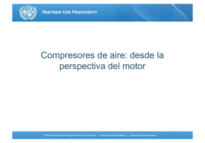 Compresores de aire: desde la perspectiva del motor