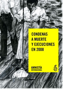 condenas a muerte y ejecuciones en 2008