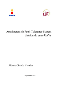 Arquitectura de Fault Tolerance System distribuido entre UAVs