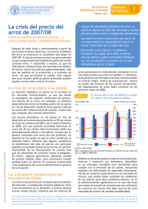 La crisis del precio del arroz de 2007/08