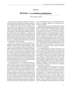 TICIOTL- La medicina prehispánica - E-journal