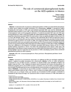 The role of commercial plasmapheresis banks