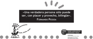 «Una verdadera persona sólo puede ser, con placer y provecho