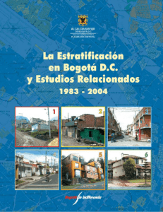 La estratificación de Bogotá D.C. 1983-2004