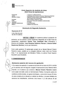 Page 1 PODERJUDCIAL DE PERÚ El Corte Superior de Justicia de