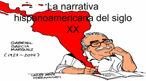 La narrativa hispanoamericana del siglo XX