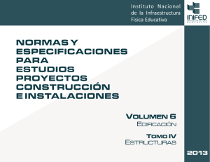 Volumen 6 Tomo IV Estructuras - Instituto Nacional de la