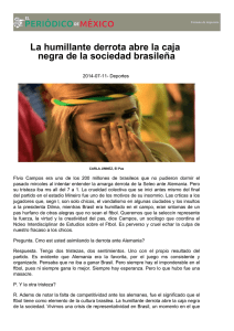 La humillante derrota abre la caja negra de la sociedad brasileña