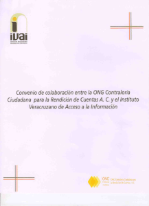 Convenio de Colaboración Instituto Veracruzano de Acceso a la