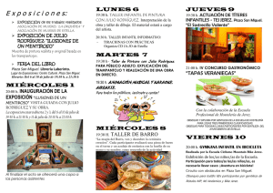 semana cultural - Las Noticias del Jerez Rural