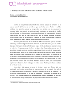 La ficci&oacute;n que no cesa: reflexiones sobre los