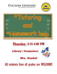 Thursday: 3:15-4:00 PM All students from all grades are WELCOME!