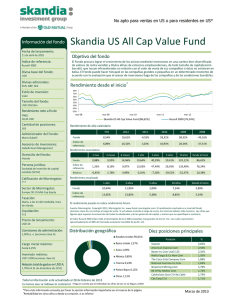 Skandia US All Cap Value Fund