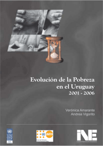 Evolución de la Pobreza en el Uruguay 2001-2006
