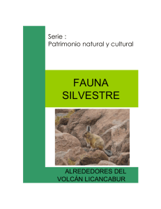 fauna silvestre - Centro de Estudios Agrarios y Ambientales