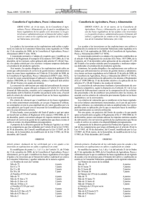 Orde 8/2011 de 14 de març - Diari Oficial de la Comunitat Valenciana