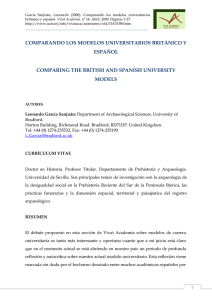 COMPARANDO LOS MODELOS UNIVERSITARIOS BRIT&Aacute;NICO Y