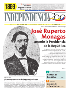 José Ruperto Monagas - Independencia 200