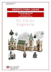 Un día en Un día en Hogwarts - Liga Española de la Educación
